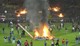Fanoušci tureckého Eskisehirsporu zapálili vlastní stadion