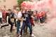 Bitka při finále Evropské ligy přímo na stadionu! Příznivci Liverpoolu a Sevilly si chvíli před výkopem dali do držky.