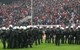 1. FC Köln - Bayern (výtržnosti fanoušků Kölnu)