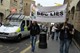 Poliaci v Škótsku protestovali proti dokumentu BBC