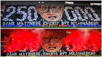 Pane Matznere, chcete bt milionem? Tribuna Sever si pipravila choreografii pro pedsedu DK LFA, kter osolil jednu z pyroou Tribuny Sever pokutou 250.000 K...