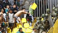 Pznivci Santiago Wanderers se stetli s polici