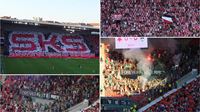 Slavia vykroila za postupem do skupiny. Tribuna Sever se prezentovala kartonidou a ekov pisvtili