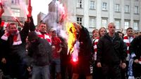 Svat vlka v Polsku: Cracovia - Wisa Krakow