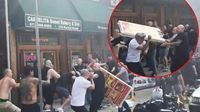 VIDEO DNE: Bitka fanouk ped newyorskm derby
